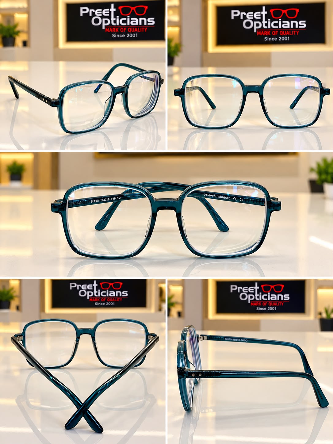 Unisex Eyeglasses – Size 54-16-145 | Prescription & Blue Light Glasses | EyeBuyDirect - Image 2